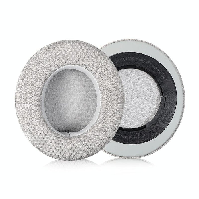 2 Pcs Headset Sponge Case For Razer Blackshark V2/V2X/V2Se - Ellipse Gray Net Gray Bottom