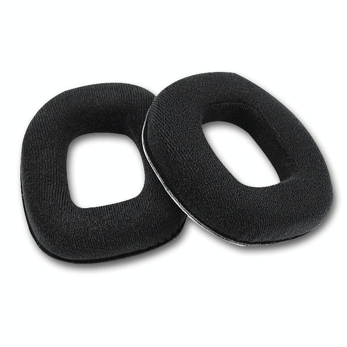 2 Pcs Gaming Headset Sponge Protective Case Flannel Earmuffs For Logitech A10