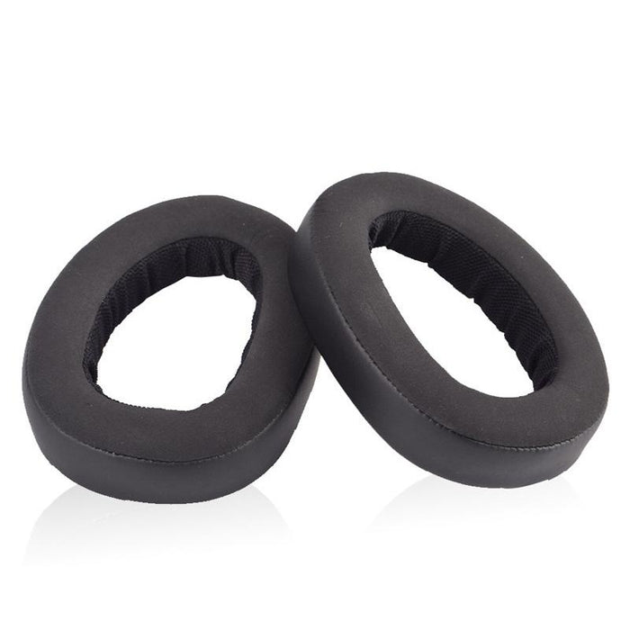 2 Pcs Headset Sponge Cover Earmuffs For Sennheiser Gsp600 / Gsp670 / Gsp500 / Gsp550 / Gsa60 Black