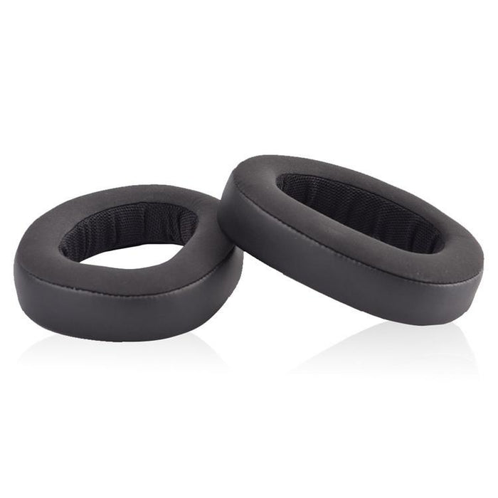 2 Pcs Headset Sponge Cover Earmuffs For Sennheiser Gsp600 / Gsp670 / Gsp500 / Gsp550 / Gsa60 Black