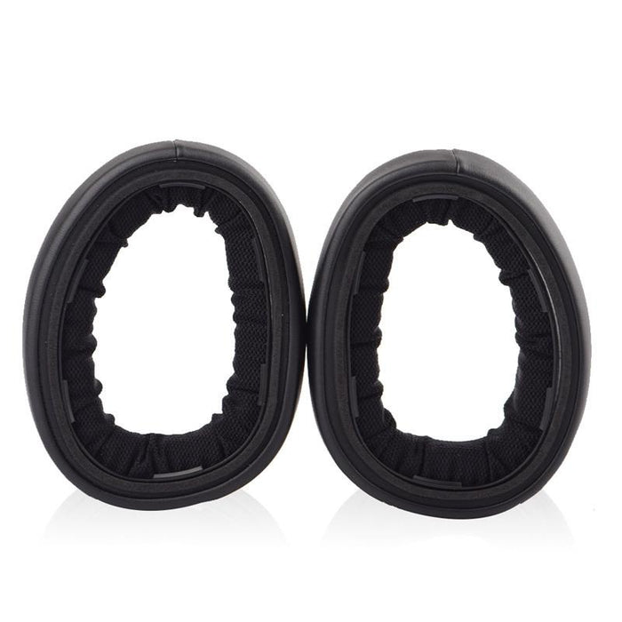 2 Pcs Headset Sponge Cover Earmuffs For Sennheiser Gsp600 / Gsp670 / Gsp500 / Gsp550 / Gsa60 Black