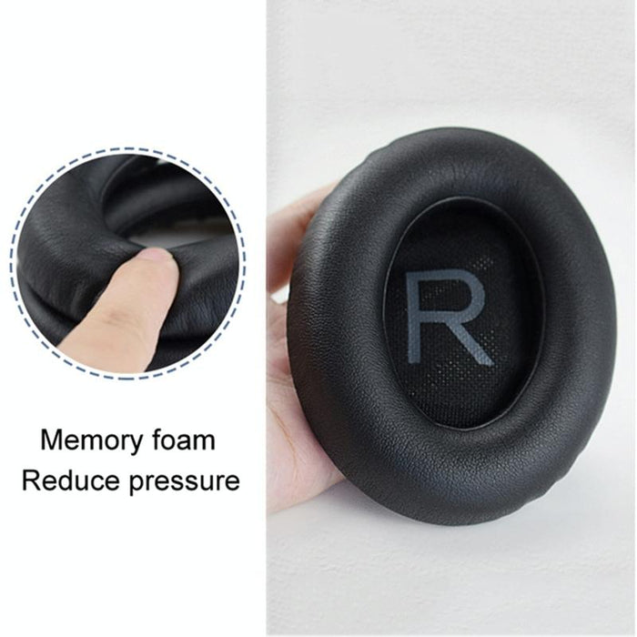 2 Pcs Headest Sponge Cover Earmuffs With Cushion For Bose Nc700