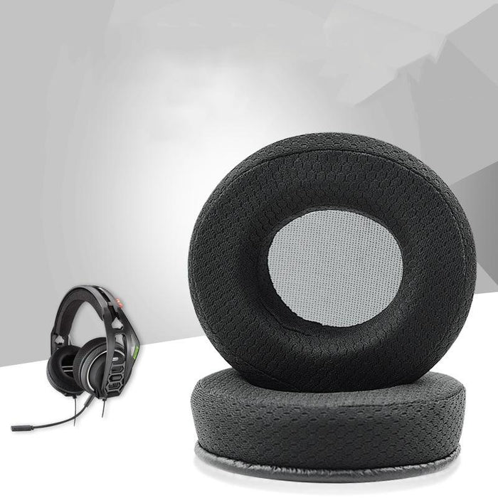 2 Pcs Suitable For Plantronics Rig 400Hx Gaming Headset Case Sponge Case Black