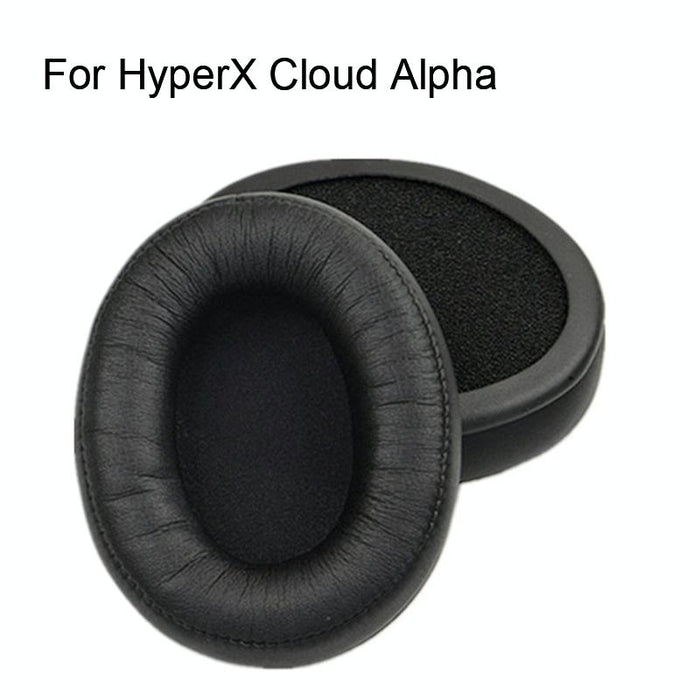 2 Pcs Headset Accessories Protein Skin Earmuffs For Hyperx Cloud Alpha