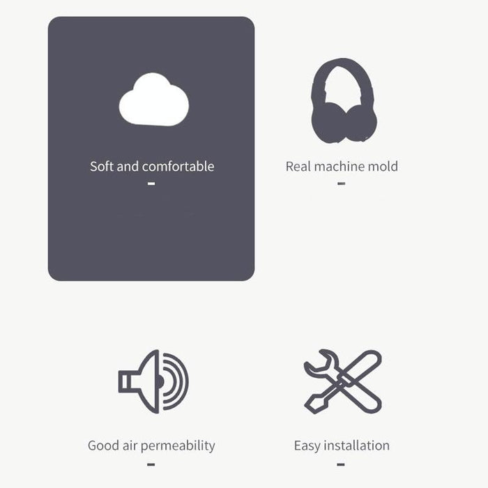 2-pack Headset Earmuffs for Hyperx Cloud Flight / Stinger