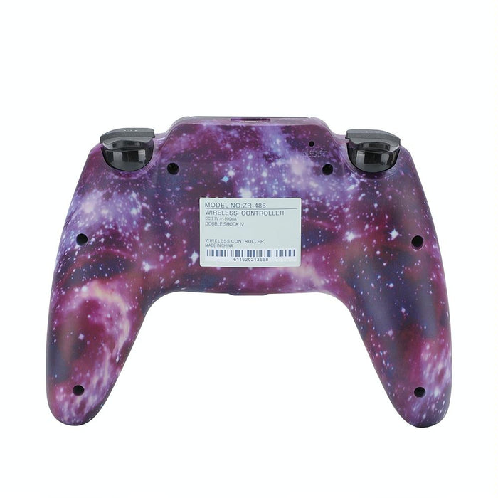 Zr486 Wireless Game Controller For Ps4 - Purple Starry Sky