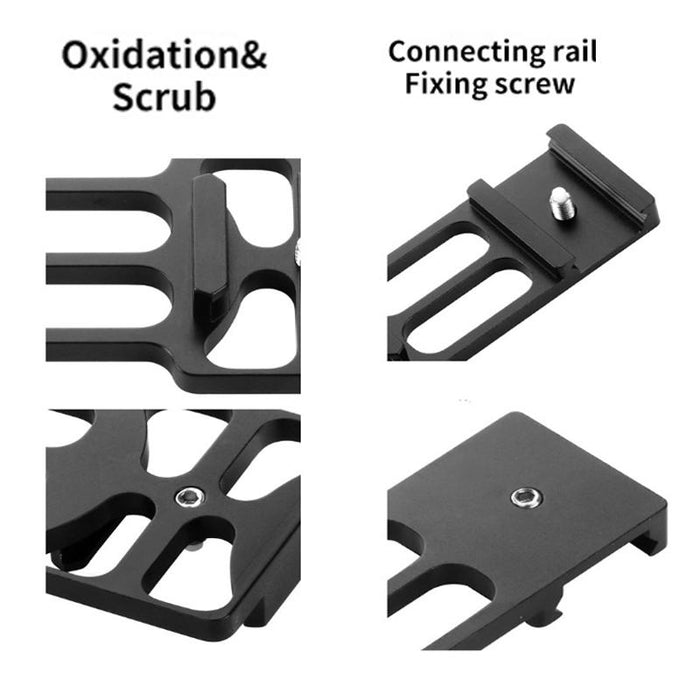 Rail Side Mount for Gopro and Other Action Cameras - 20mm