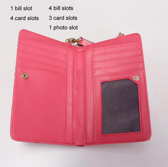Multifunctional Touch Screen Hanging Neck Ostrich Pattern Mobile Phone Bag Women One-Shoulder Messenger Mini Coin Purse