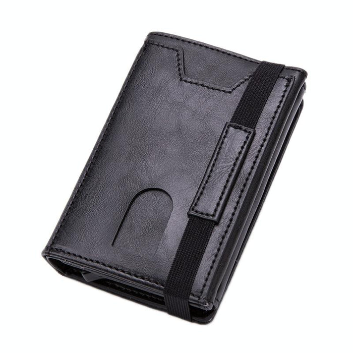 Rfid-blocking Aluminum Card Holder - Secure & Compact
