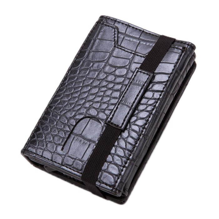 Rfid-blocking Aluminum Card Holder - Secure & Compact
