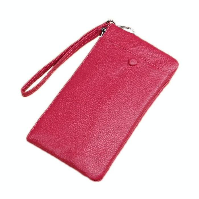 Pu Leather Multifunctional Wallet Mobile Phone Clutch