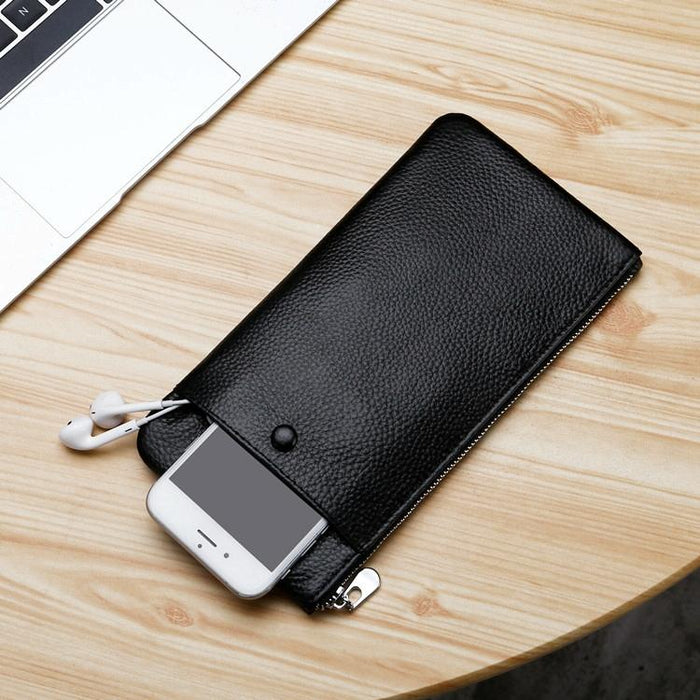 Pu Leather Multifunctional Wallet Mobile Phone Clutch