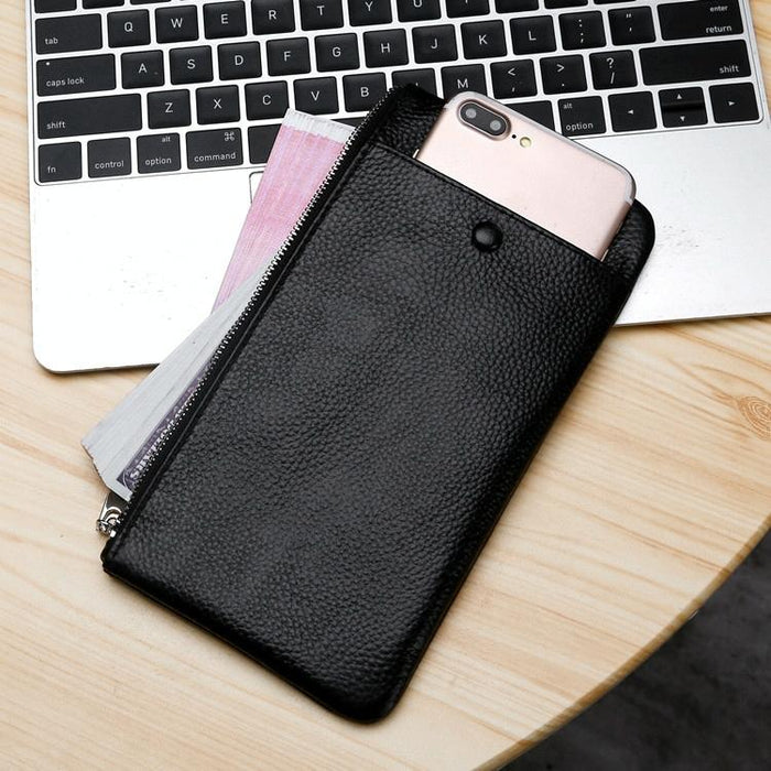 Pu Leather Multifunctional Wallet Mobile Phone Clutch