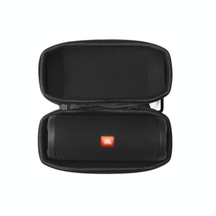 2 Pcs Carbon Fiber Bluetooth Speaker Storage Bag For Jbl Flip 5 Black