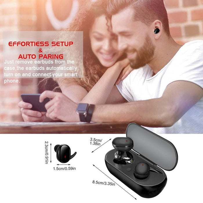 Y30 Wireless Bluetooth 5.0 In-Ear Mini Earphone