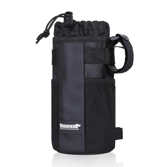 Insulated Bike Bottle Bag Portable & Durable Black