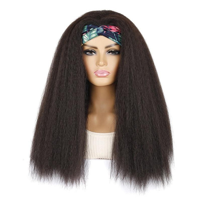 Long Hair Turban Headband Corn Beard Wig Colour 4 Xc