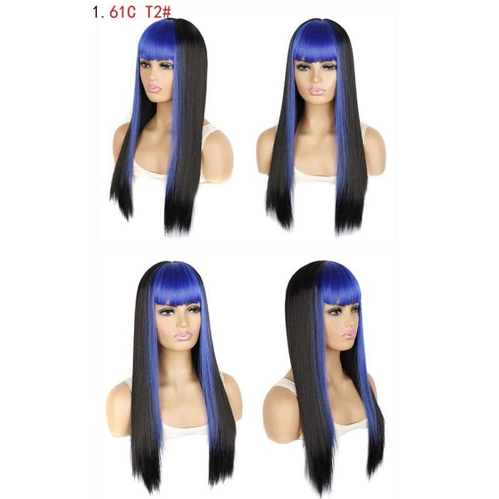 Double Sideburns Hip Hop Wig For Colour Bleaching Dyeing