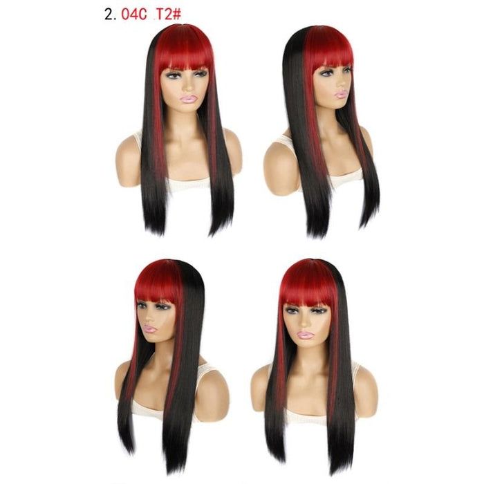 Double Sideburns Hip Hop Wig For Colour Bleaching Dyeing