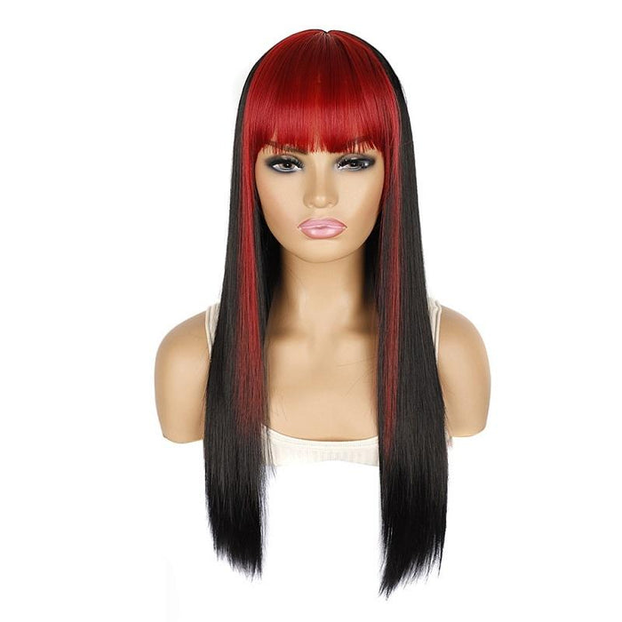 Double Sideburns Hip Hop Wig For Colour Bleaching Dyeing