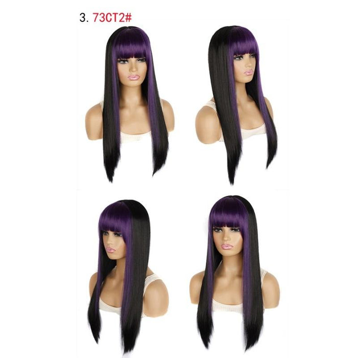 Double Sideburns Hip Hop Wig For Colour Bleaching Dyeing