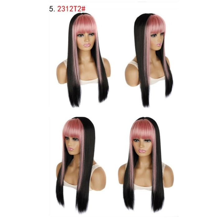 Double Sideburns Hip Hop Wig For Colour Bleaching Dyeing