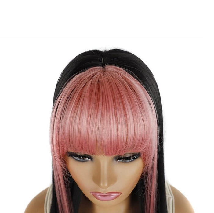 Double Sideburns Hip Hop Wig For Colour Bleaching Dyeing