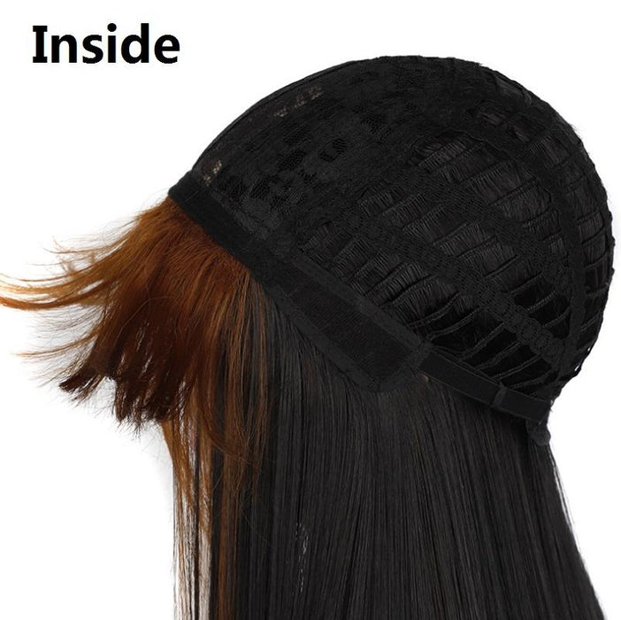 Double Sideburns Hip Hop Wig For Colour Bleaching Dyeing