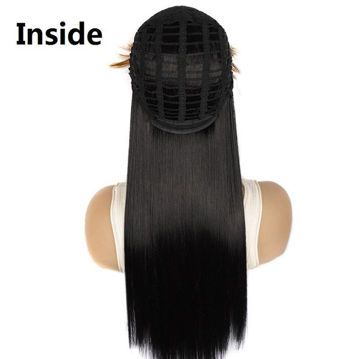 Double Sideburns Hip Hop Wig For Colour Bleaching Dyeing