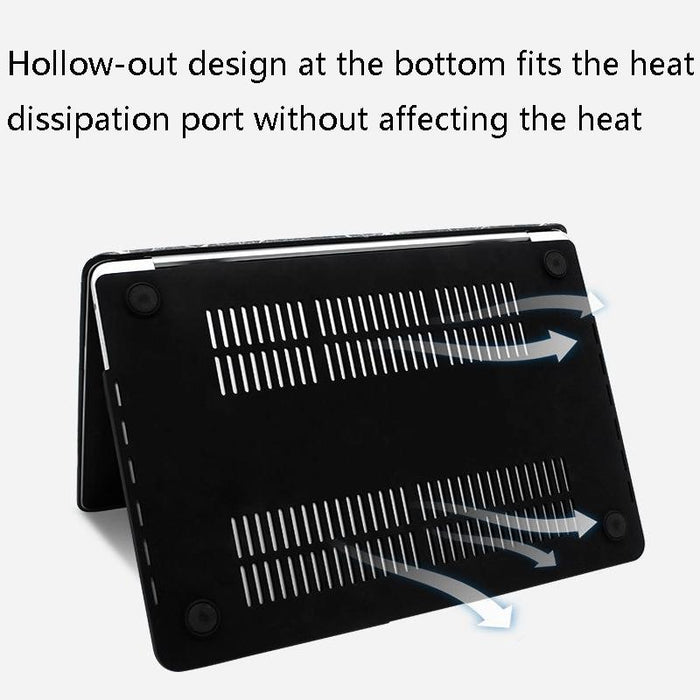 For Macbook Pro 13 A1706 / A1708 / A1989 / A2159 Plane Pc Laptop Protective Case