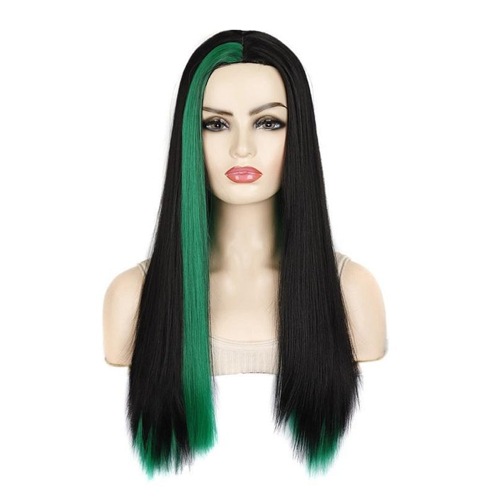 Medium Straight Wig Side Bangs