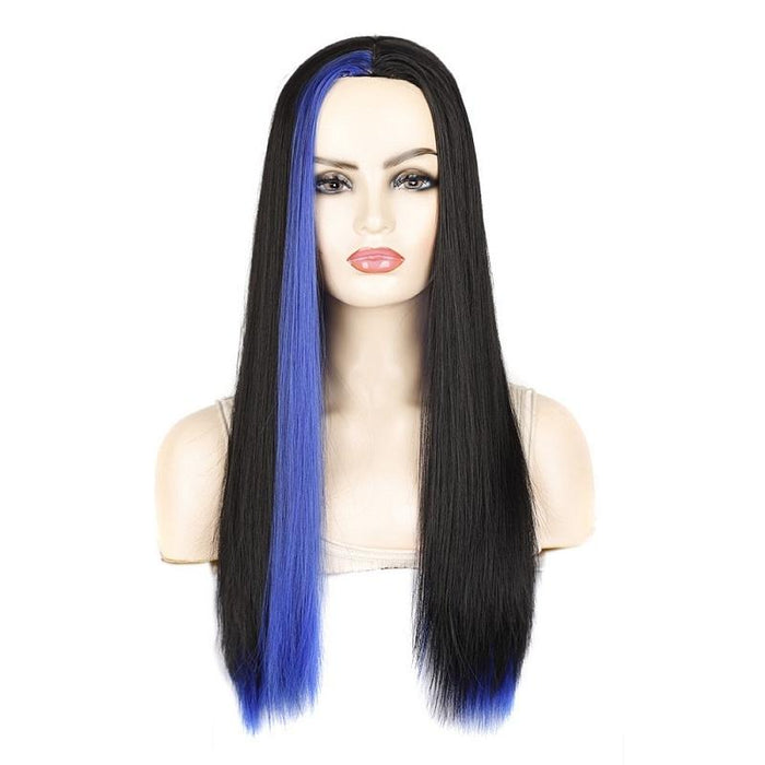 Medium Straight Wig Side Bangs