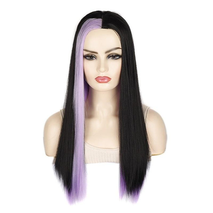 Medium Straight Wig Side Bangs