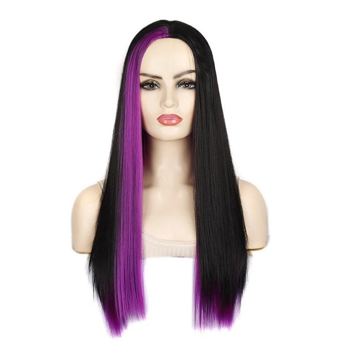 Medium Straight Wig Side Bangs