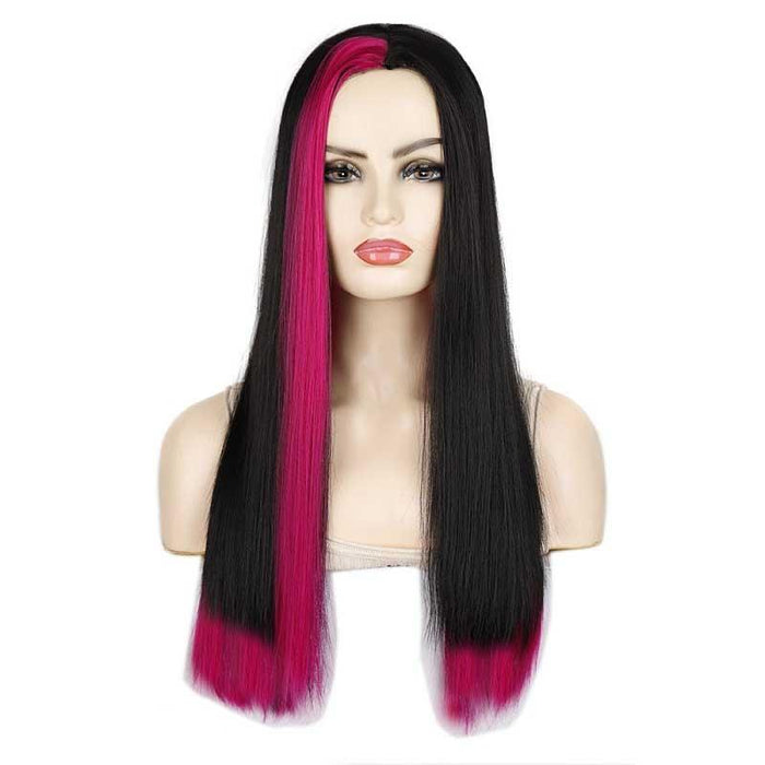 Medium Straight Wig Side Bangs