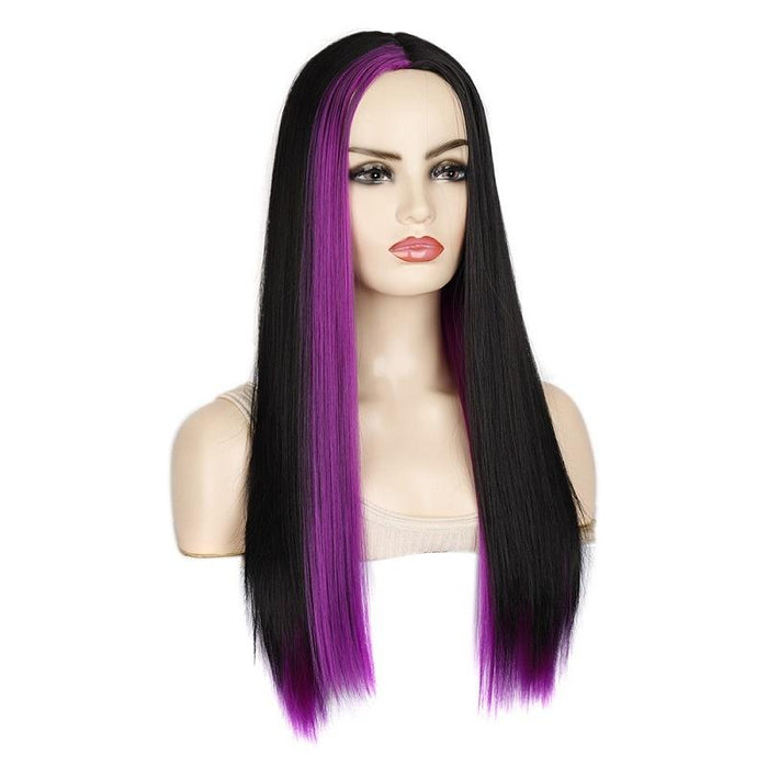 Medium Straight Wig Side Bangs