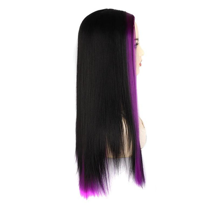 Medium Straight Wig Side Bangs