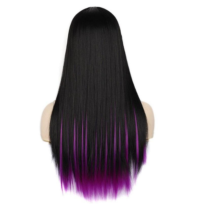 Medium Straight Wig Side Bangs