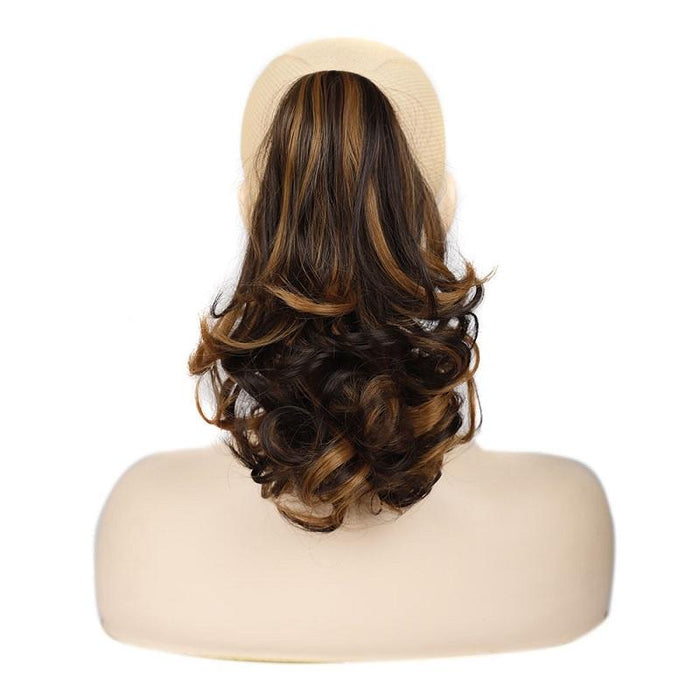 Short Curly Ponytail Wig For Women