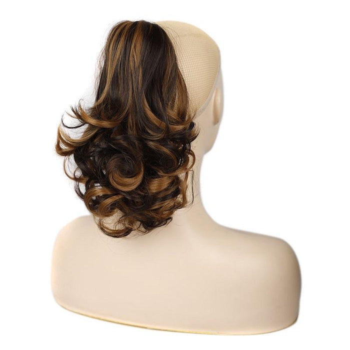 Short Curly Ponytail Wig For Women