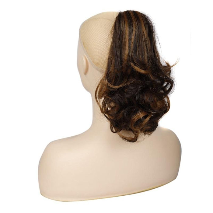 Short Curly Ponytail Wig For Women