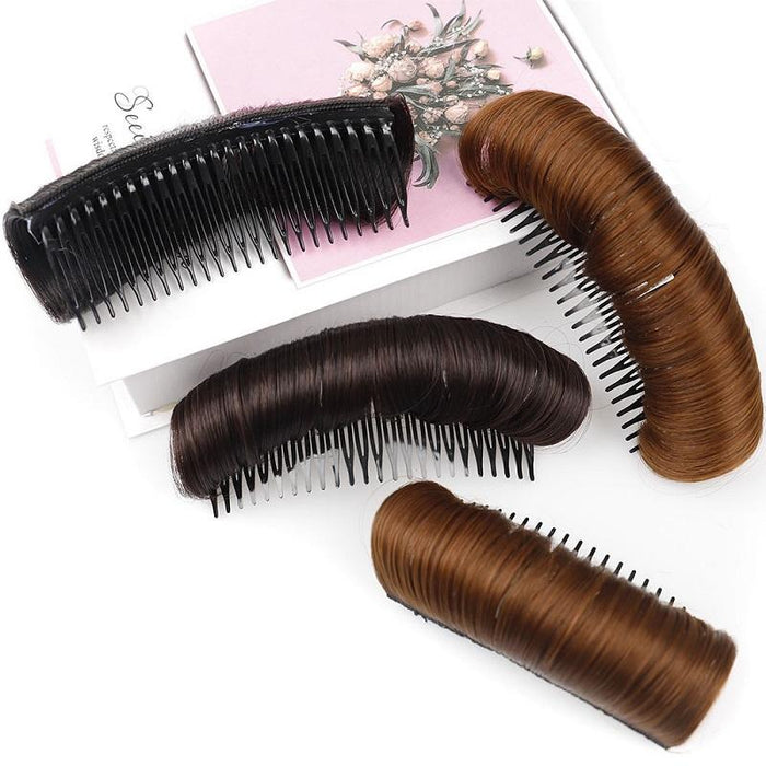 4 Piece Hair Root Padding Combing Pack 10Cm Natural Colour