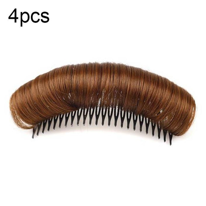 4 Piece Hair Root Padding Combing Pack 10Cm Light