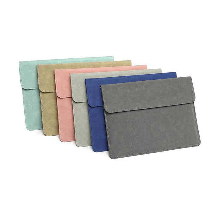 For Macbook Air / Pro 13.3 Inch A1466 / A1369 / A1502 / A1425 Horizontal Sheep Leather Laptop Bag