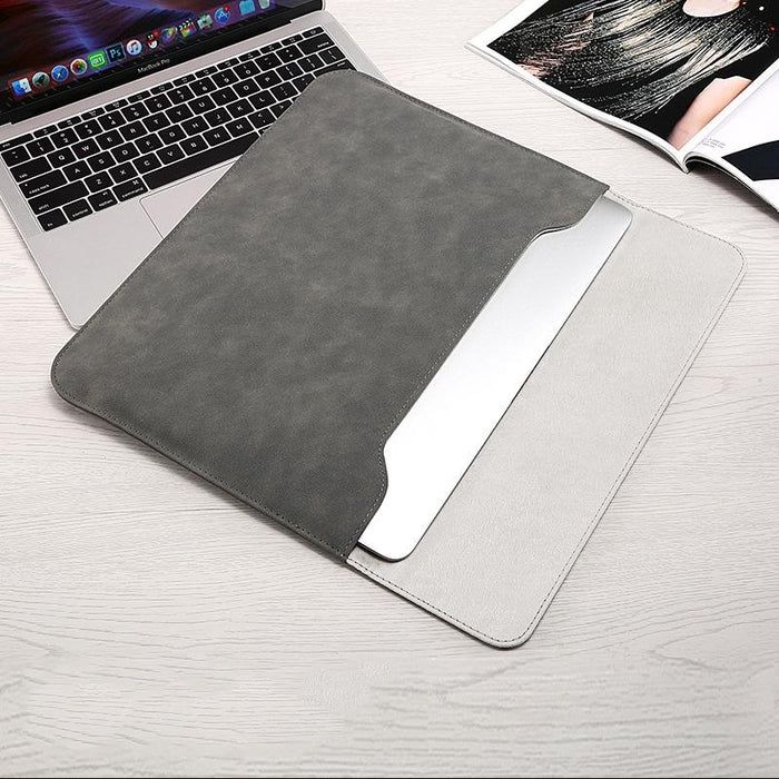 For Macbook Air / Pro 13.3 Inch A1466 / A1369 / A1502 / A1425 Horizontal Sheep Leather Laptop Bag
