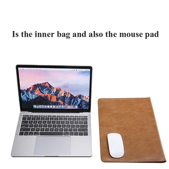 For Macbook 13.3 Inch A1502 / 1425 / 1466 / 1369 Horizontal Litchi Texture Laptop Bag Liner Bag
