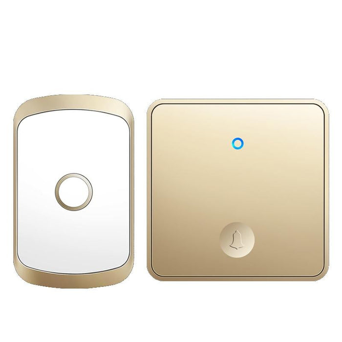 1 For 1 Push-Button Self-Generating Wireless Doorbell