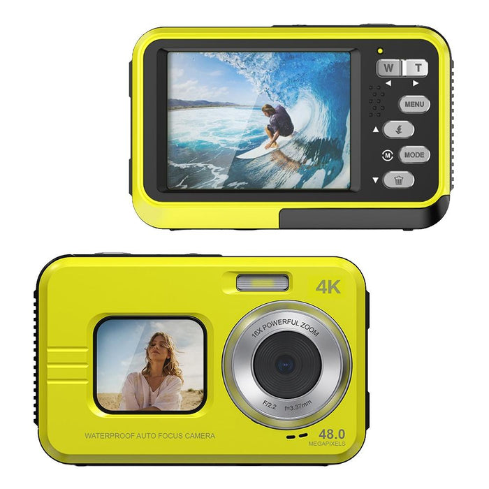 Wdc901 3.5M Waterproof 48Mp Hd Dual Screen Outdoor Sports Digital Camera