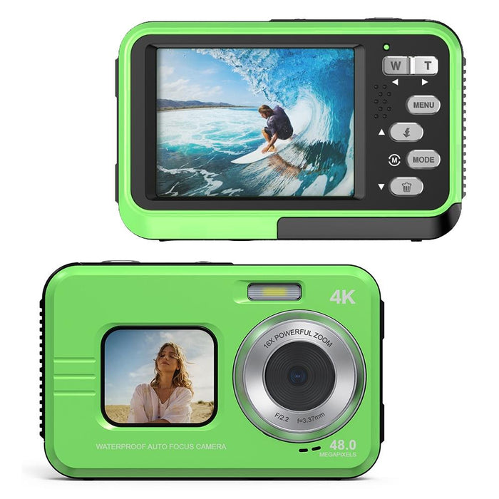 Wdc901 3.5M Waterproof 48Mp Hd Dual Screen Outdoor Sports Digital Camera