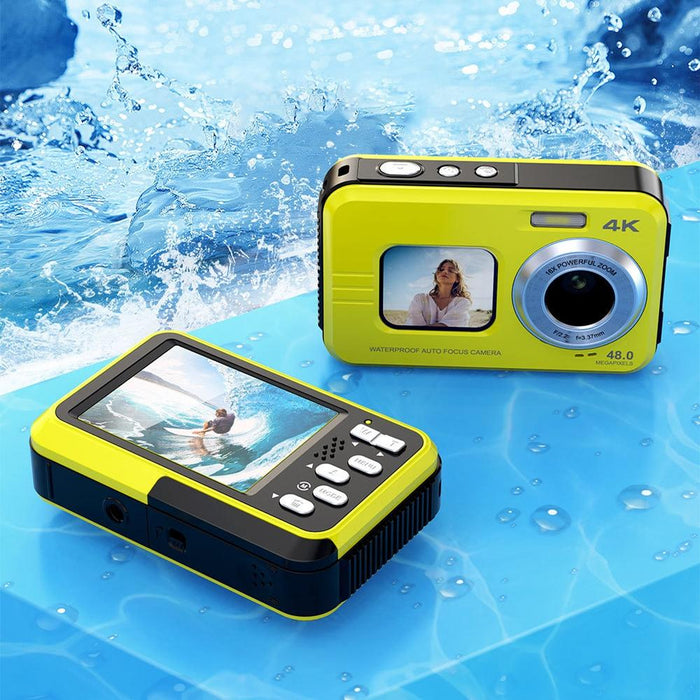 Wdc901 3.5M Waterproof 48Mp Hd Dual Screen Outdoor Sports Digital Camera